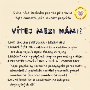 MPSV:  Vítej mezi námi