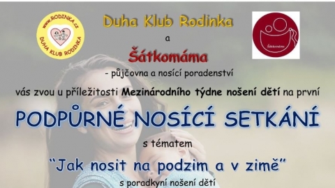 první PODPŮRNÉ NOSÍCÍ SETKÁNÍ 