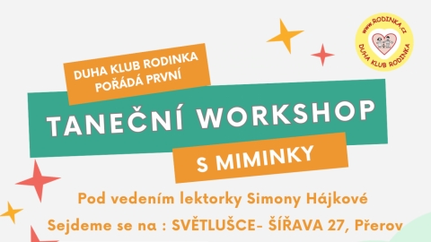 Taneční workshop s miminky 