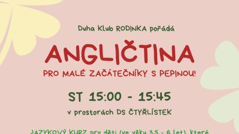 Angličtina pro malé začátečníky s Pepinou