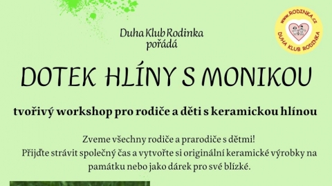 Dotek hlíny s Monikou 