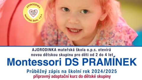 Nová dětská  skupina pro děti do 4 let  - PRAMÍNEK