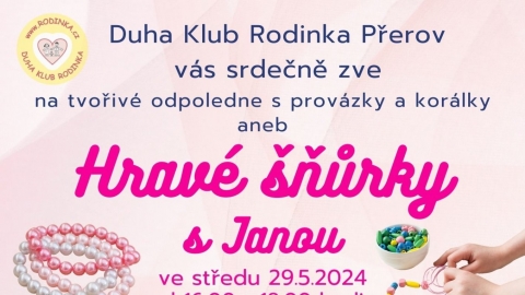 Hravé šňůrky s Janou