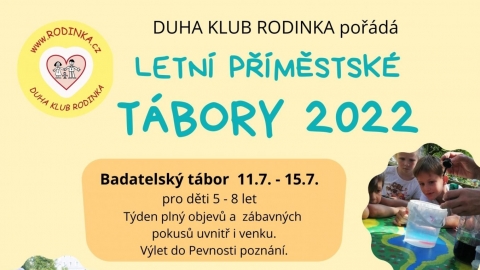 Letní přiměstské tábory 2022