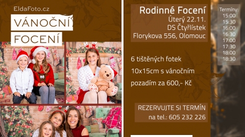 Rodinné focení v Olomouci