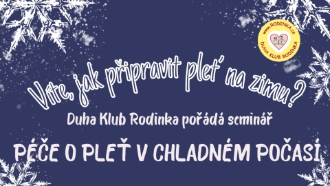 PÉČE O PLEŤ V CHLADNÉM POČASÍ - seminář