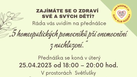 5 homeopatických pomocníků při onemocnění z nachlazení